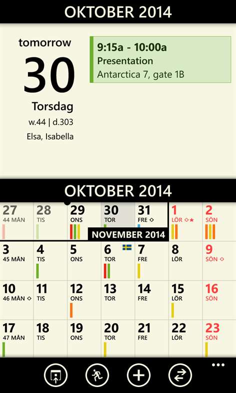 Chronos Calendar Screenshots 1
