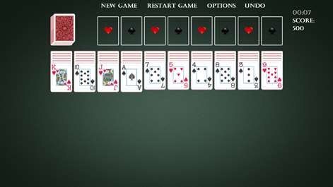 Classic Spider Solitaire HD Screenshots 2
