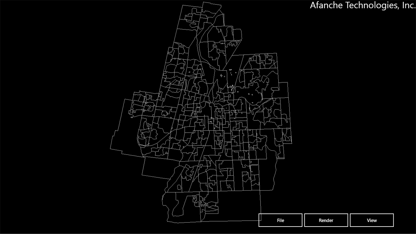 #1. SHP Viewer 3D (Windows) 由: Afanche Technologies Inc.