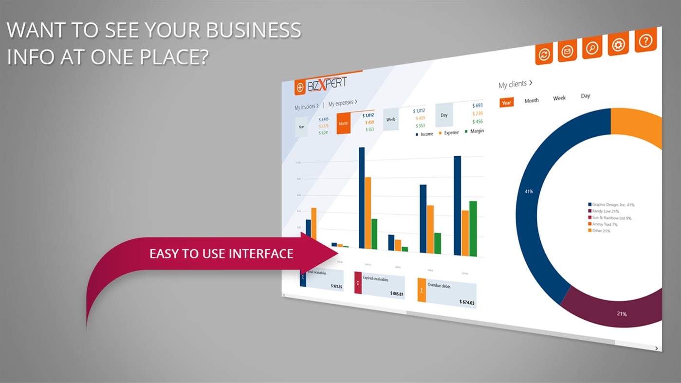 #2. Invoice – BizXpert (Windows) 来自: Key-Soft Ltd.