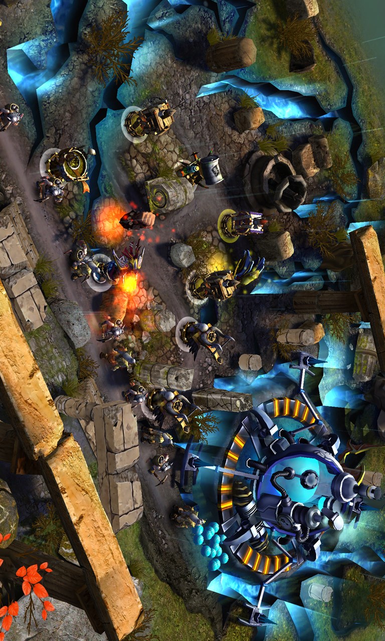 Over 26 towers with up to 25 levels of upgrades and 13 kinds of spells