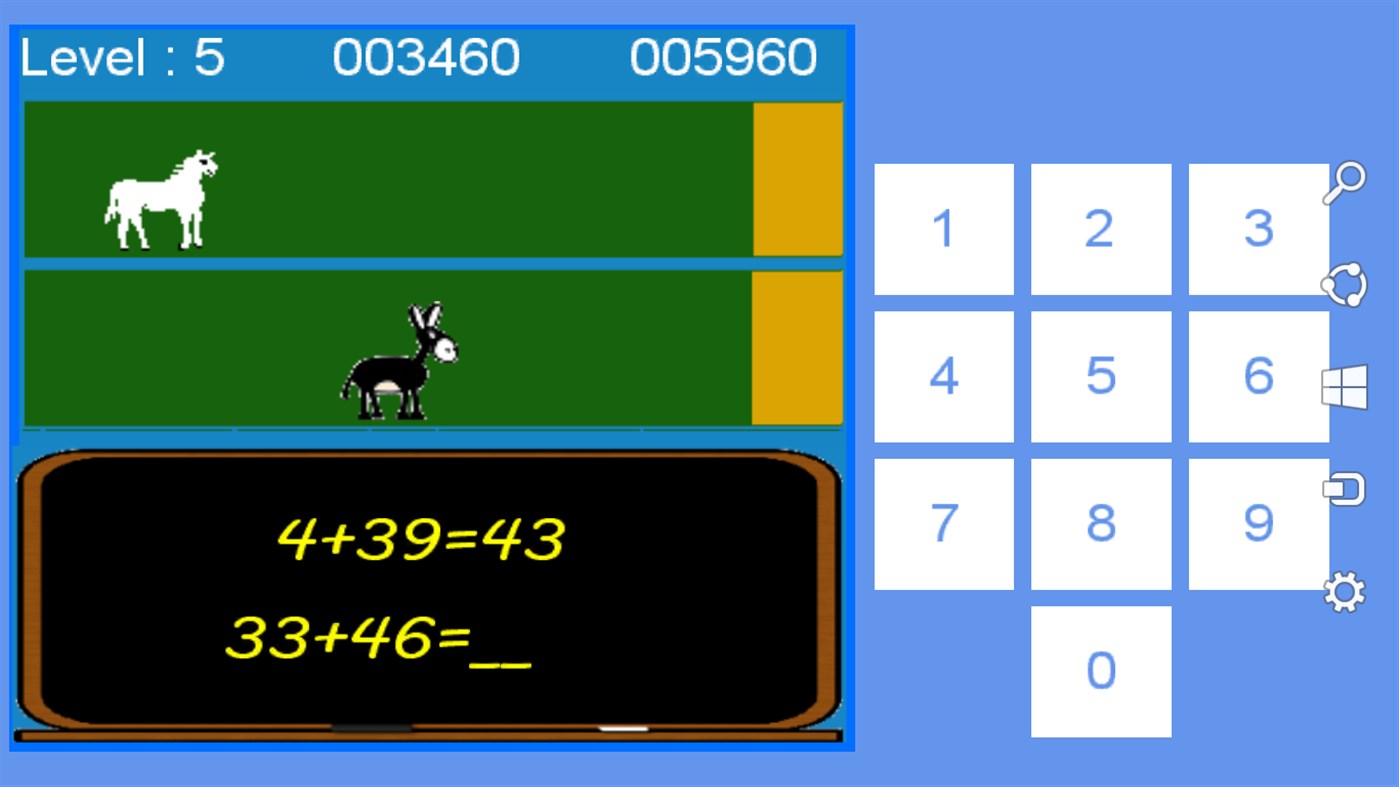 #3. Math Race (Windows) Podle: Sambits