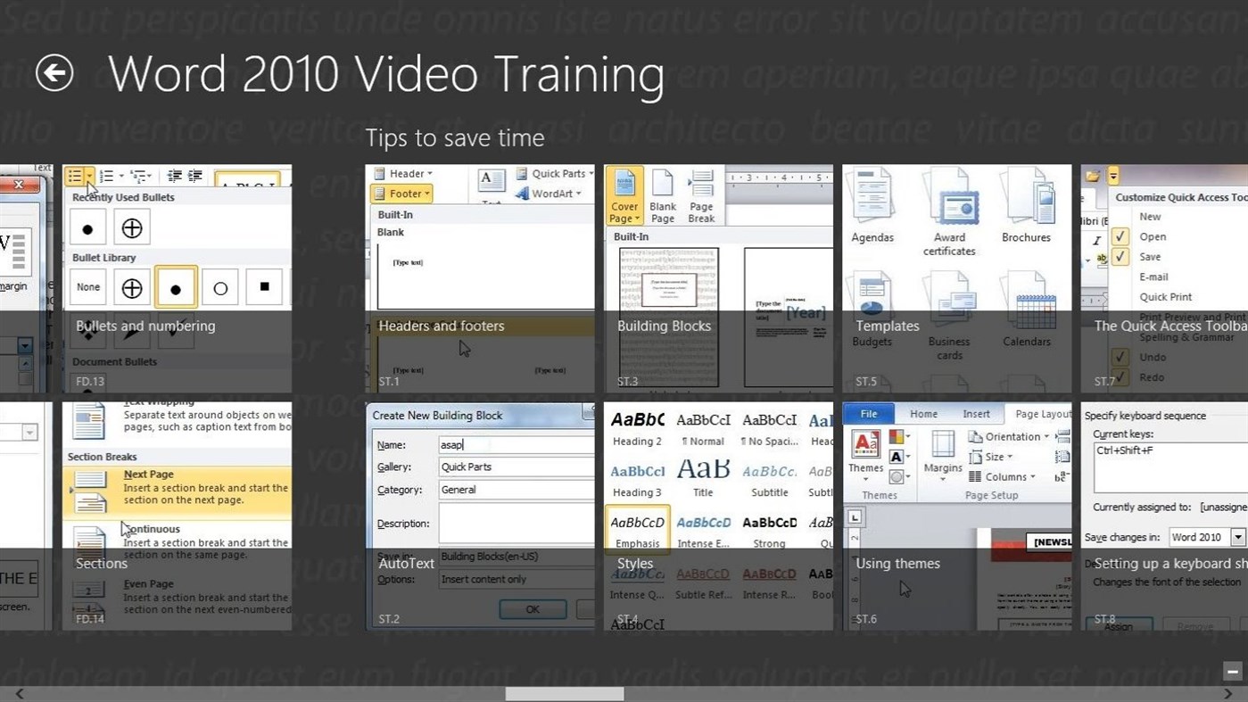#2. Video Training Word 2010 (Windows) 由: Mediaforma