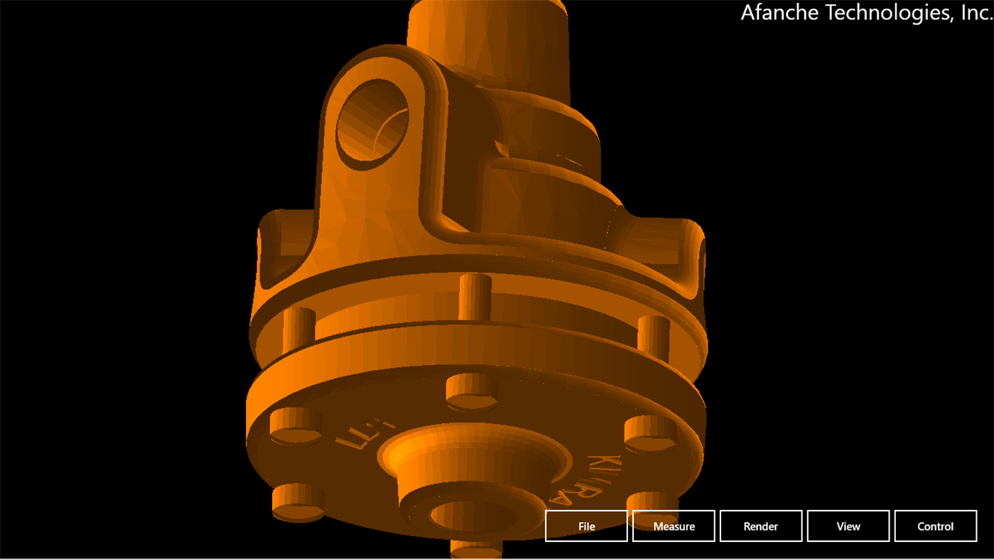 #1. Afanche 3D STEP Viewer Pro (Windows) Av: Afanche Technologies Inc.