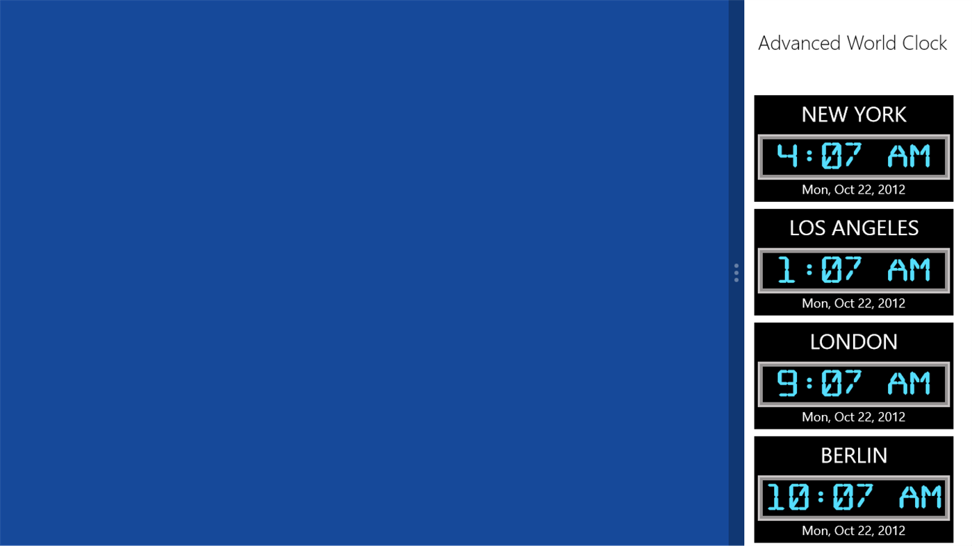 #4. Advanced World Clock (Windows) 由: Fitness Reloaded