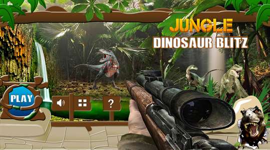 jungle dinosaur Blitz screenshot 1