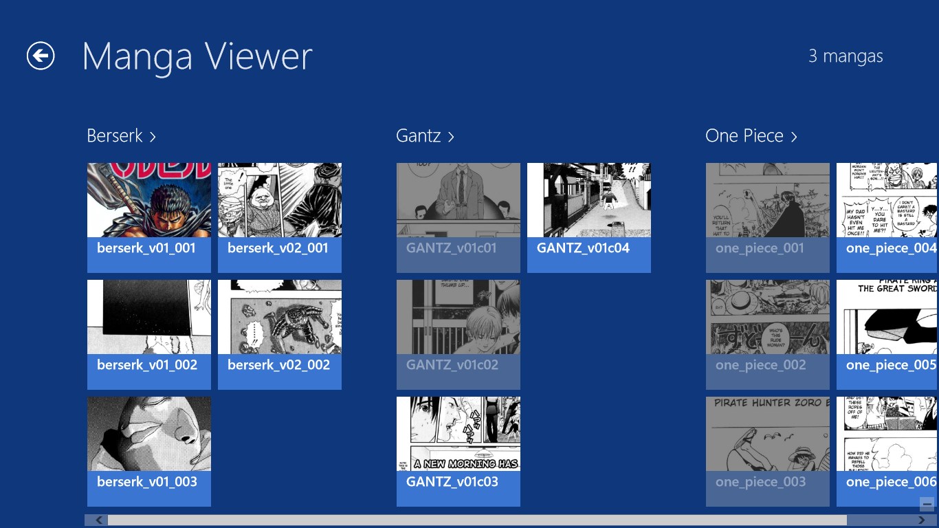 MangaViewer screenshot