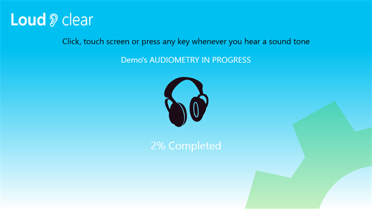 Hearing test screenshot 4