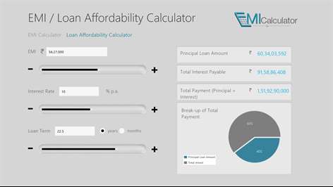 EMI Calculator Screenshots 2