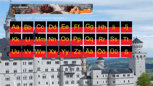 German Alphabet - Das Deutsche Alphabet screenshot 1
