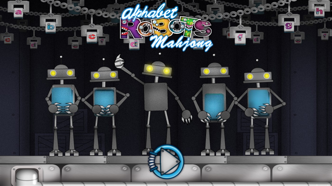 #1. Alphabet Robots Mahjong Free (Windows) От: EnsenaSoft, S.A. de C.V.