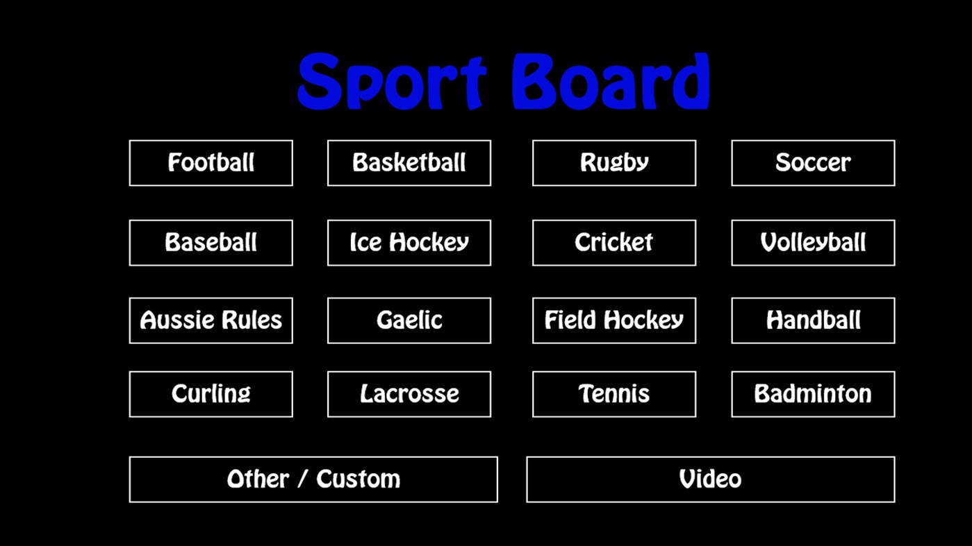 #6. Sport Board (Windows) By: Educatesoft