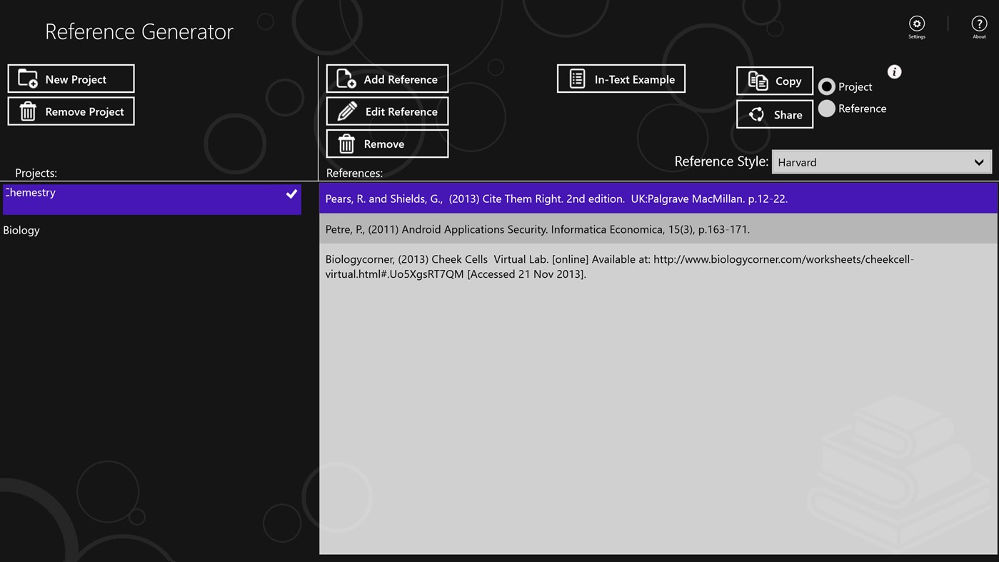 #1. Reference Generator Pro (Windows) 由: Screech Studios