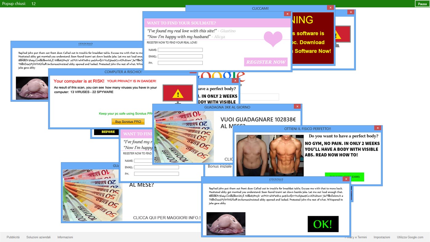 #1. Popup Simulator (Windows) 由: XRA