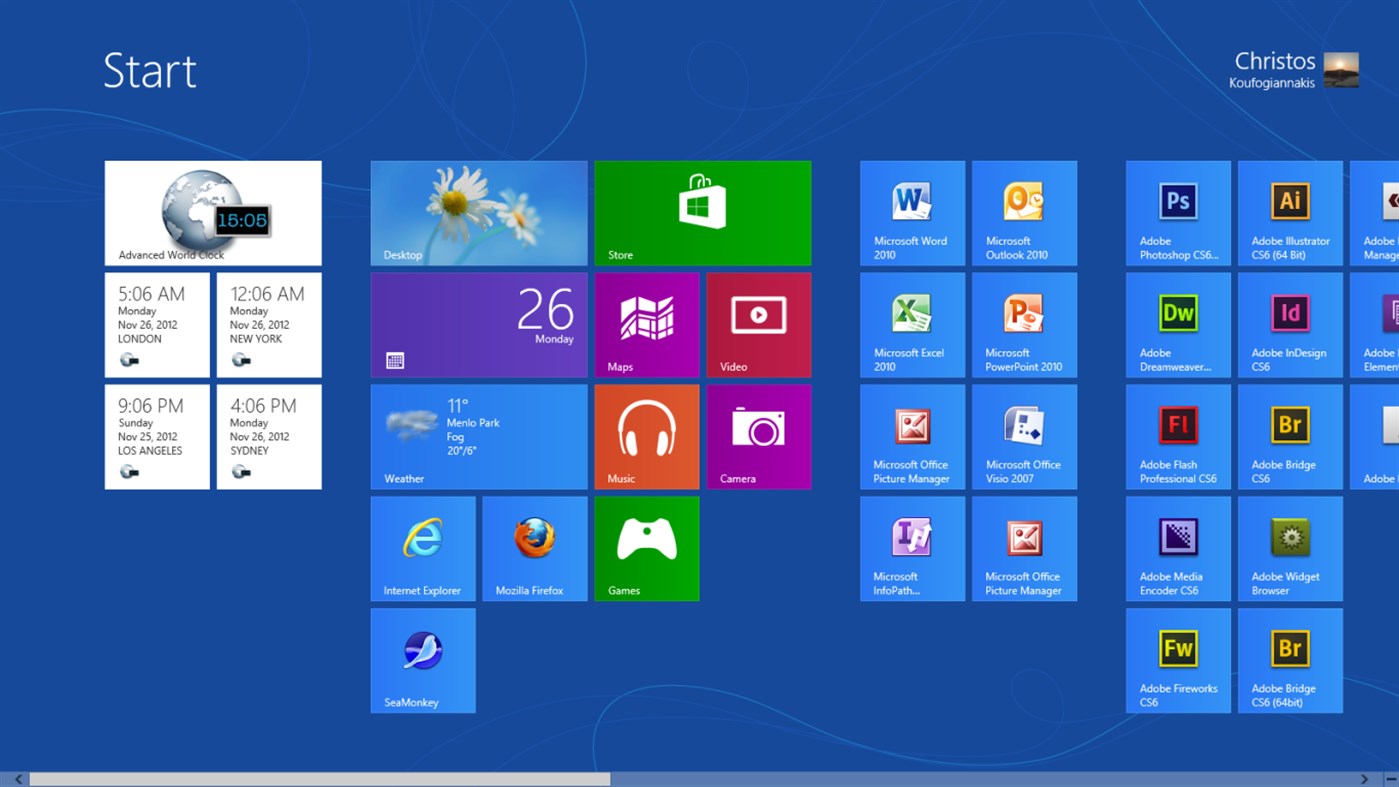 #7. Advanced World Clock (Windows) 由: Fitness Reloaded