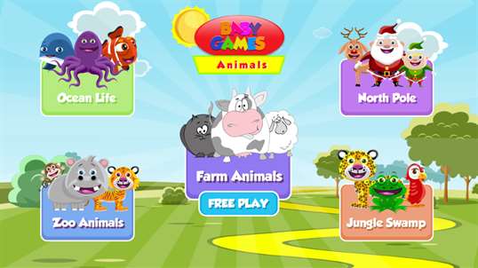 Baby Games Animal Sounds screenshot 6
