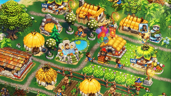 Screenshot: Build a beautiful village