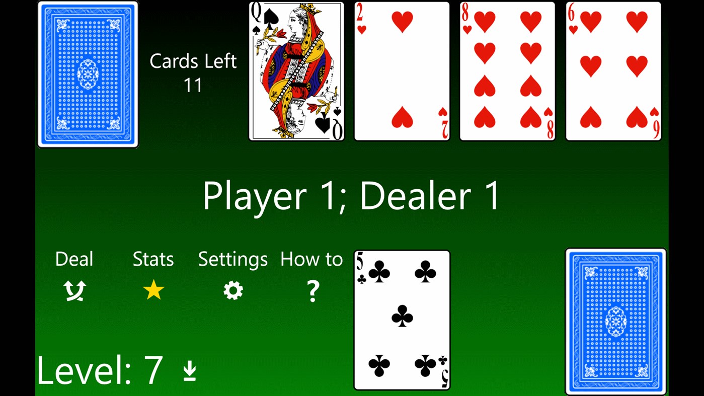 #1. CardGame by WAH (Windows) 由: Bill Holohan