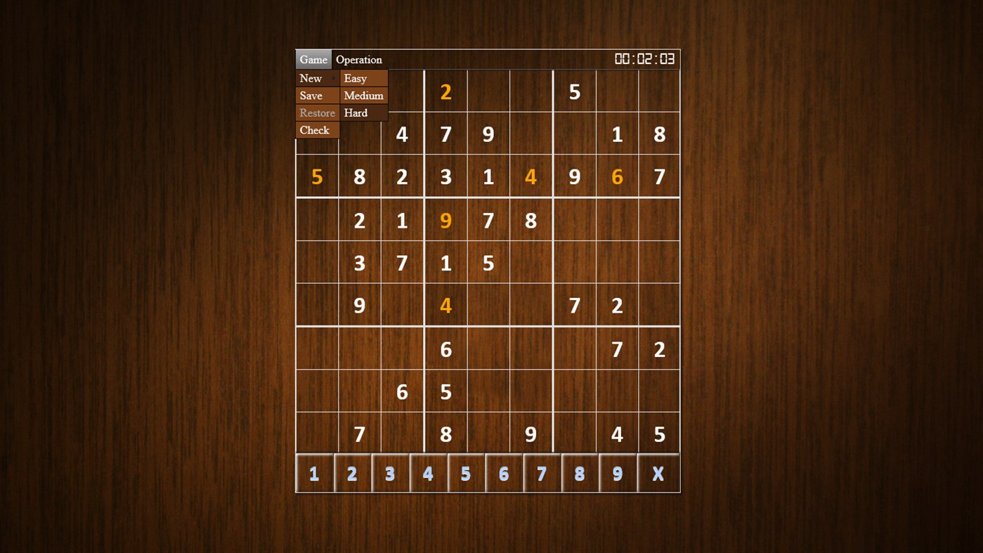 #1. Sudoku * (Windows) โดย: Cool Games Studio