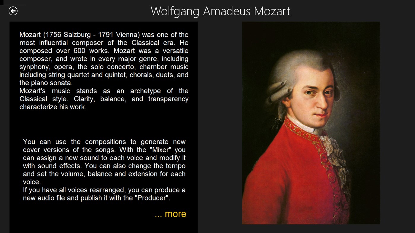 Вольфганг моцарт биография кратко