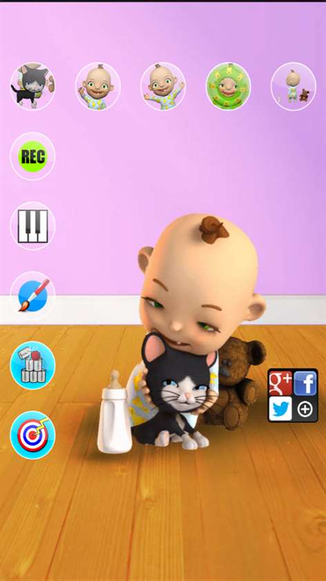 Talking Babsy Baby Screenshots 2