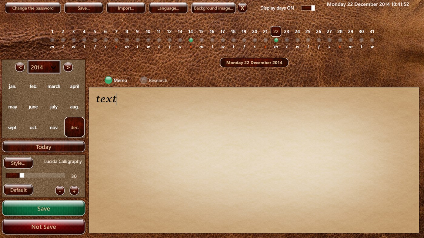 #1. MemoCrypt (Windows) 由: ChesSoft