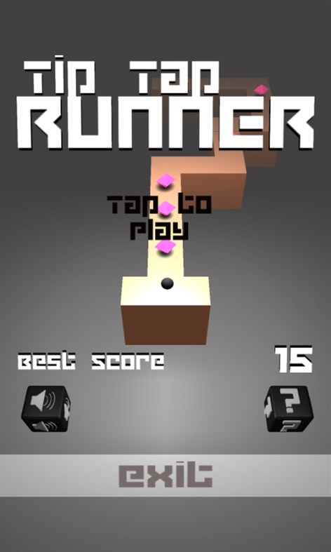 #1. Tip Tap Runner (Windows) Podle: ViMAP Services Pvt Ltd