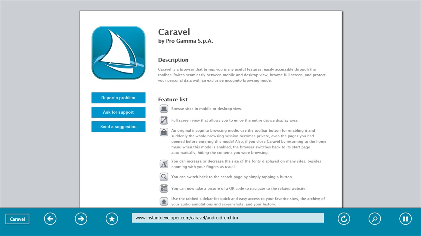 #2. Caravel (Windows) Podle: Pro Gamma S.p.A.