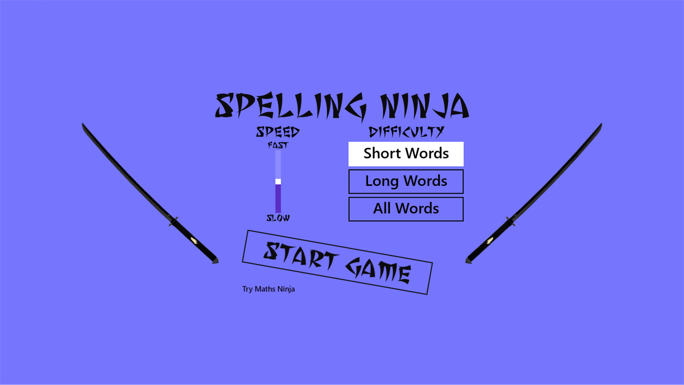 #2. Spelling Ninja (Windows) De: Lachlan