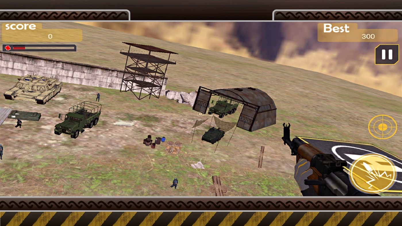 #5. Gunship Helli Attack (Windows) Podle: ZITI Games