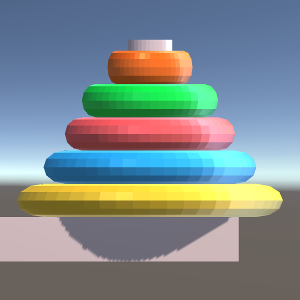 Tower of Hanoi-puzzle