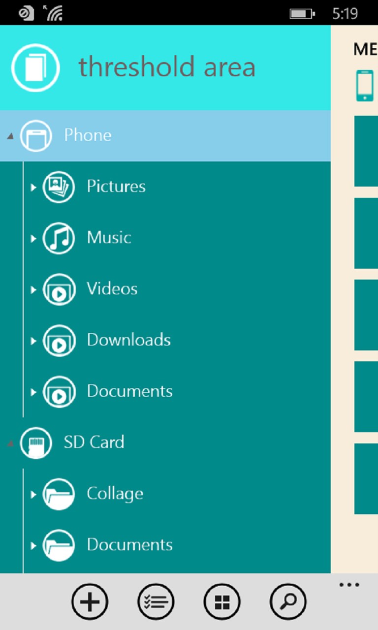 Media Explorer for Windows 10 Mobile