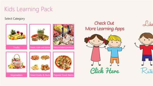 Learn Fruits & Vegetables for Kids Free screenshot 1