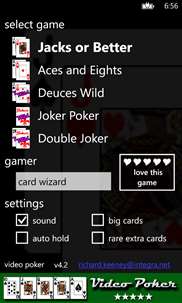 Video Poker . screenshot 2