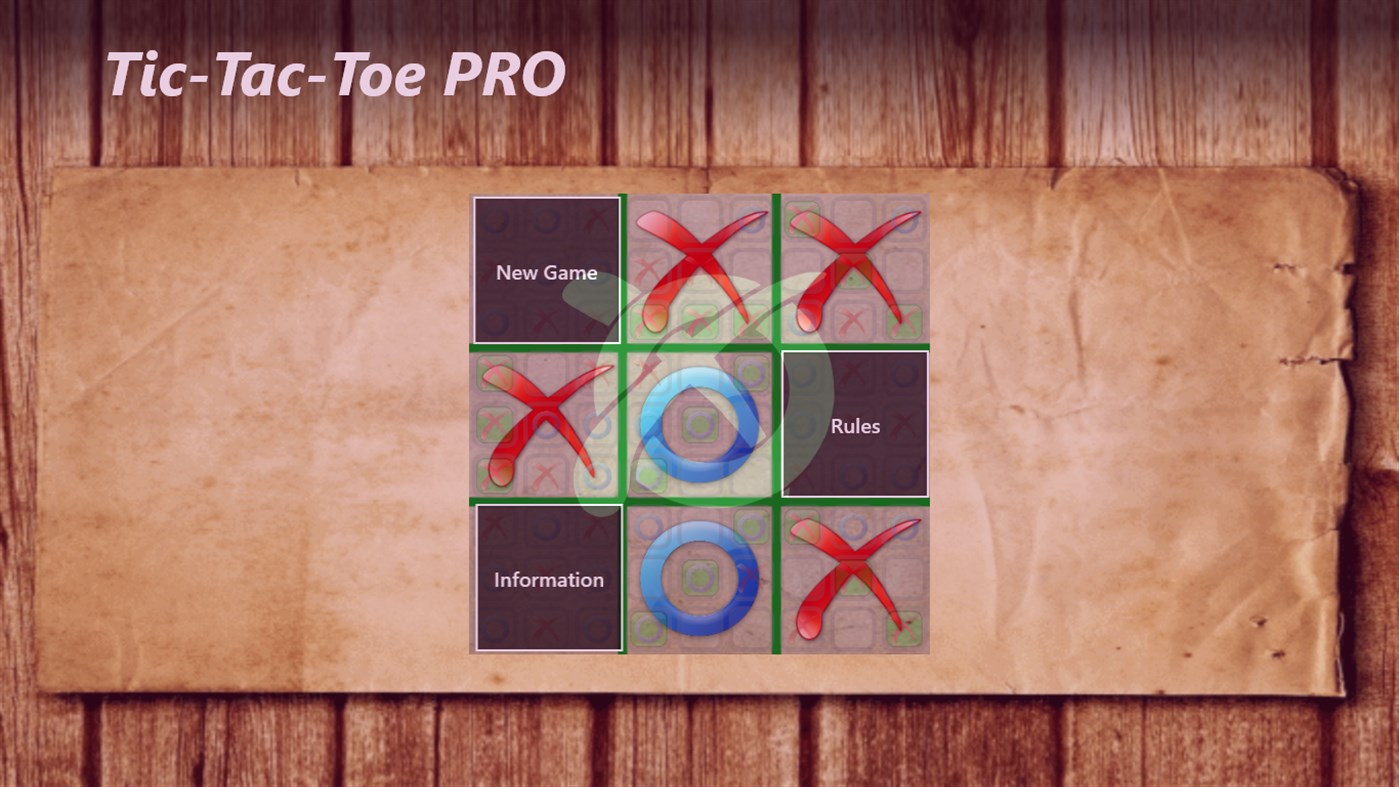 #3. Tic-Tac-Toe PRO Free (Windows) โดย: Faayzol