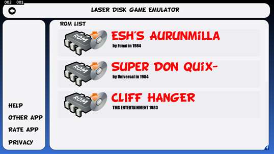 LaserDisk Game Emulator screenshot 7