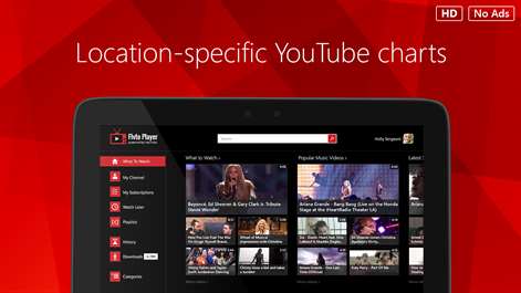 Flvto Player 4K HD for YouTube Screenshots 1