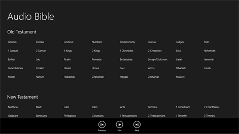 AudioBible Screenshots 1