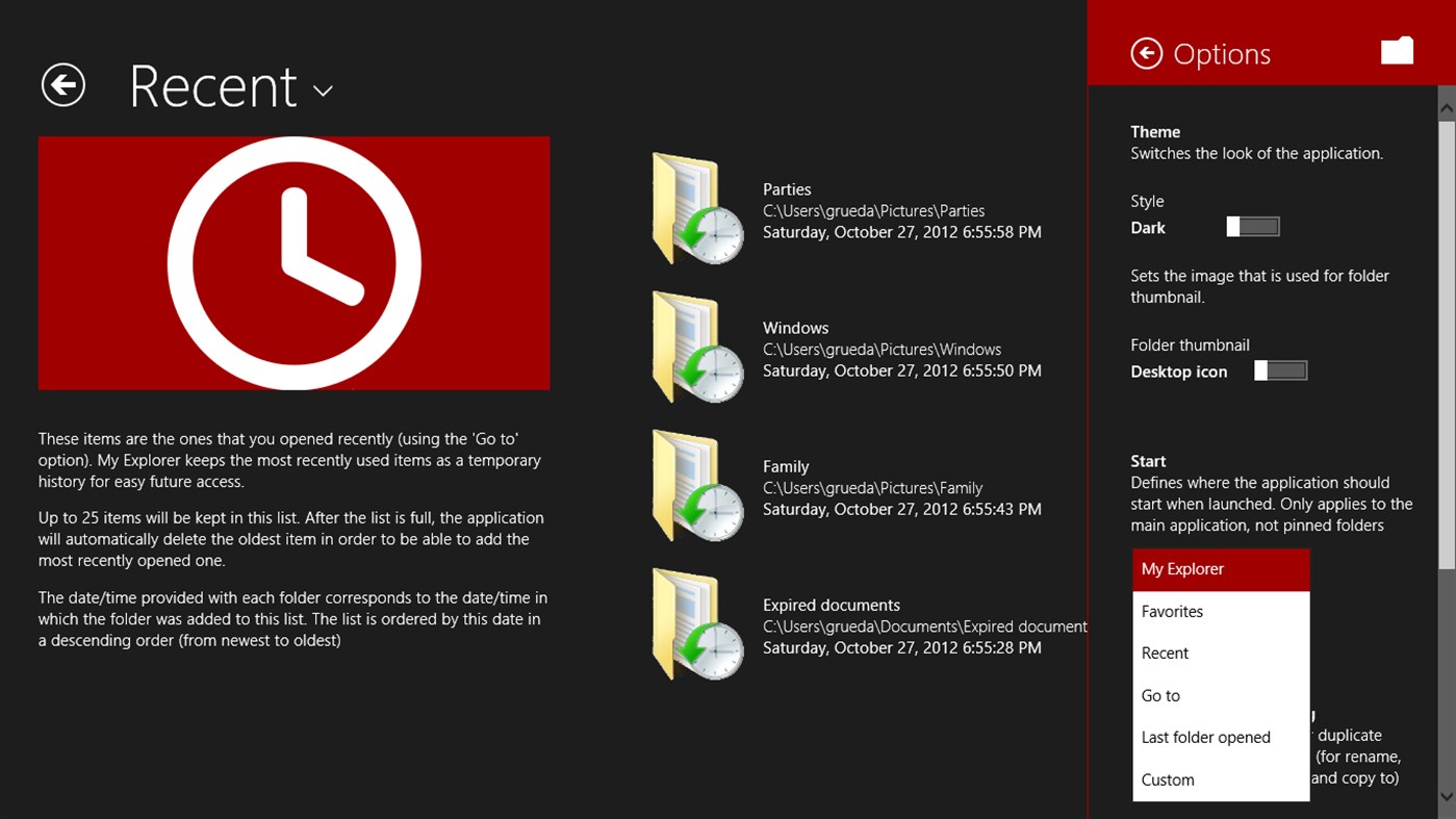 #3. My Explorer (Windows) 作者: Guillermo Rueda