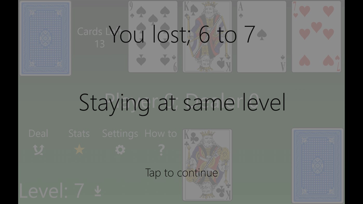 #6. CardGame by WAH (Windows) 由: Bill Holohan