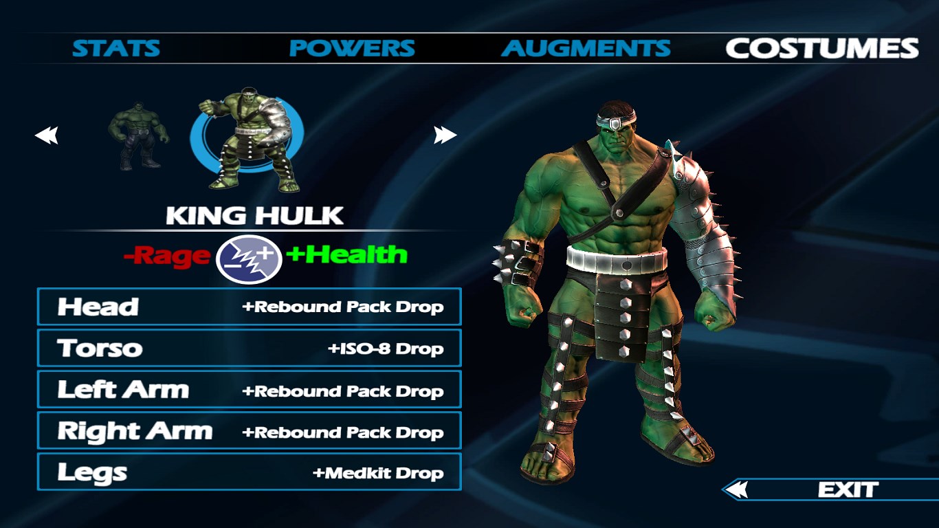 Look and fight differently with a wide selection of unique costumes and items