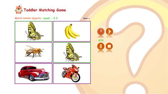 Toddler Matching Game screenshot 3