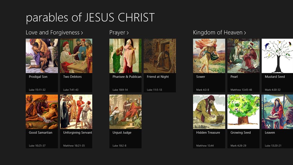 Parables of Jesus Christ (Windows) 由: New Creation