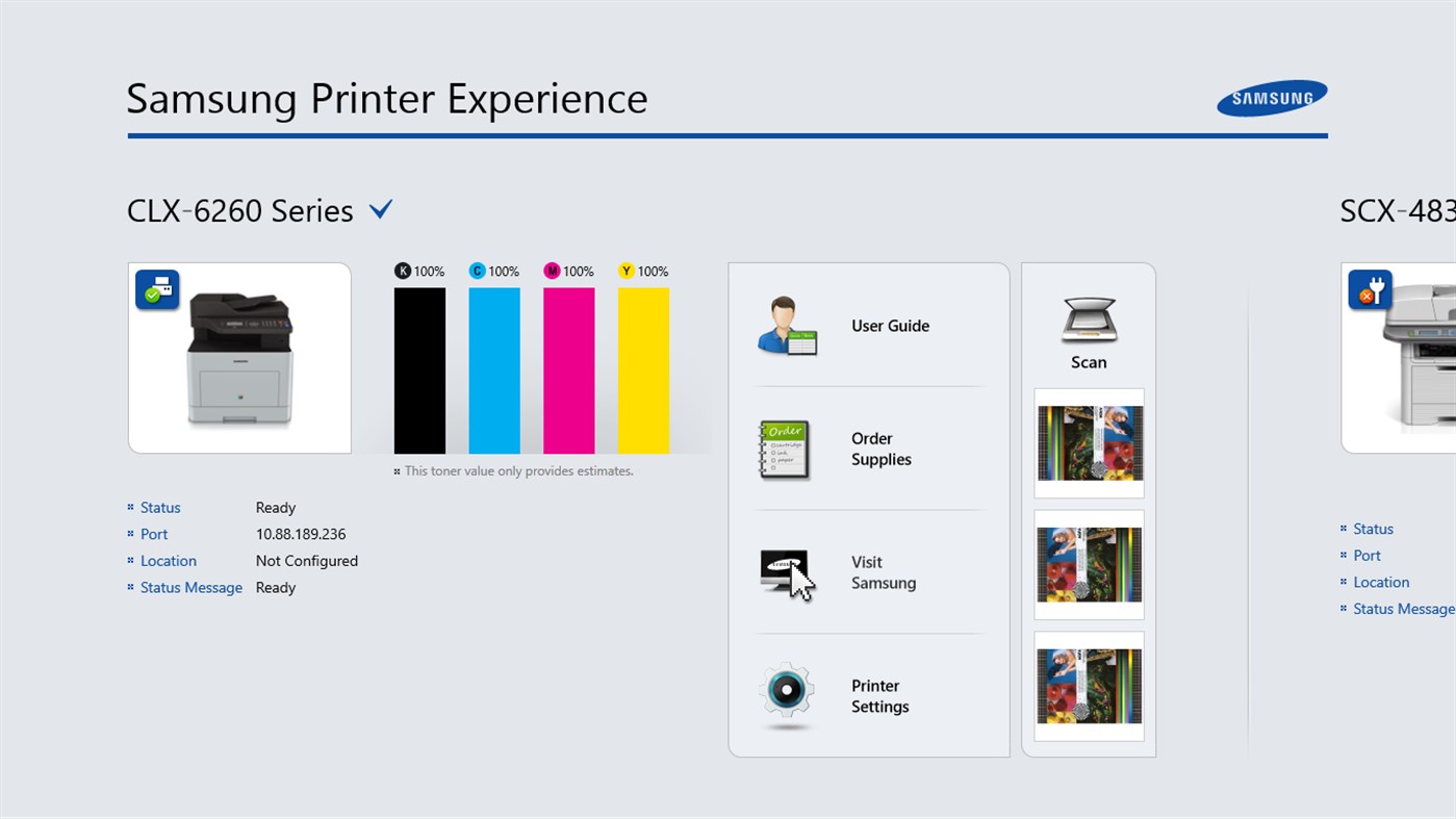 #1. Samsung Printer Experience (Windows) بواسطة: HP Inc.