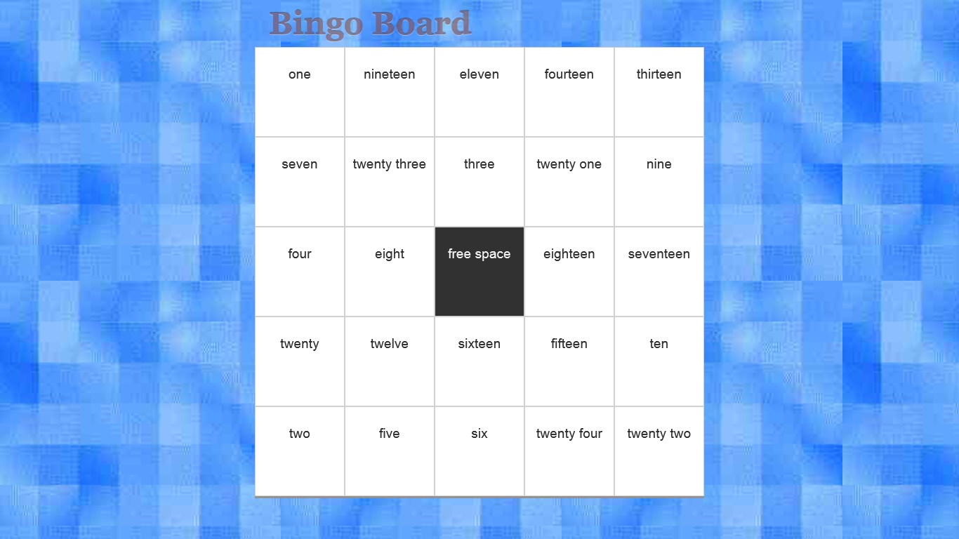 【图】Bingo Board(截图3)
