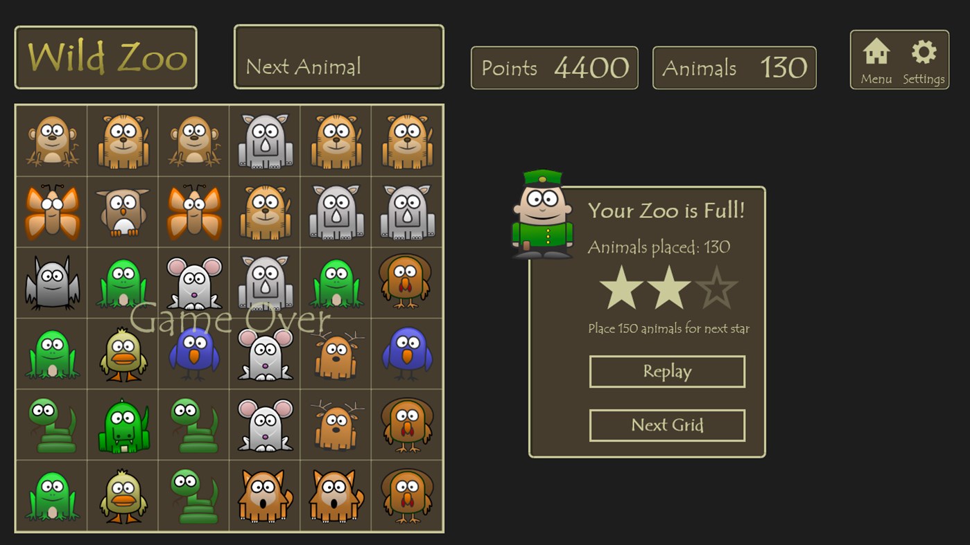 #3. Wild Zoo (Windows) 由: PzaanWorks LLC