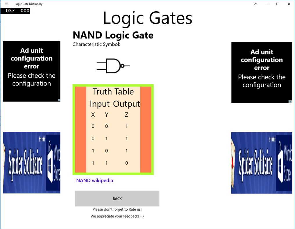 #2. Logic Gate Dictionary (Windows) 由: TsiamDev