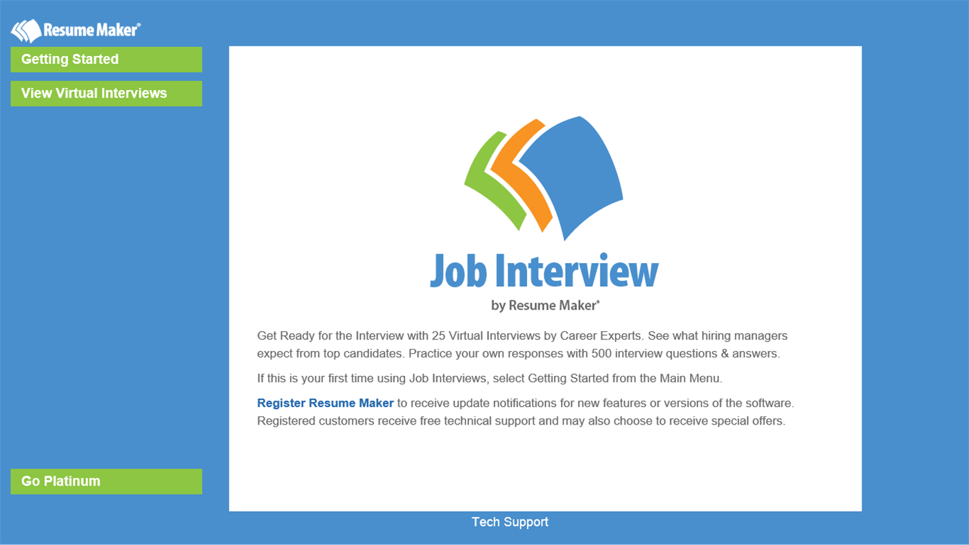 #1. Job Interview by Resume Maker (Windows) بواسطة: Individual Software Inc.