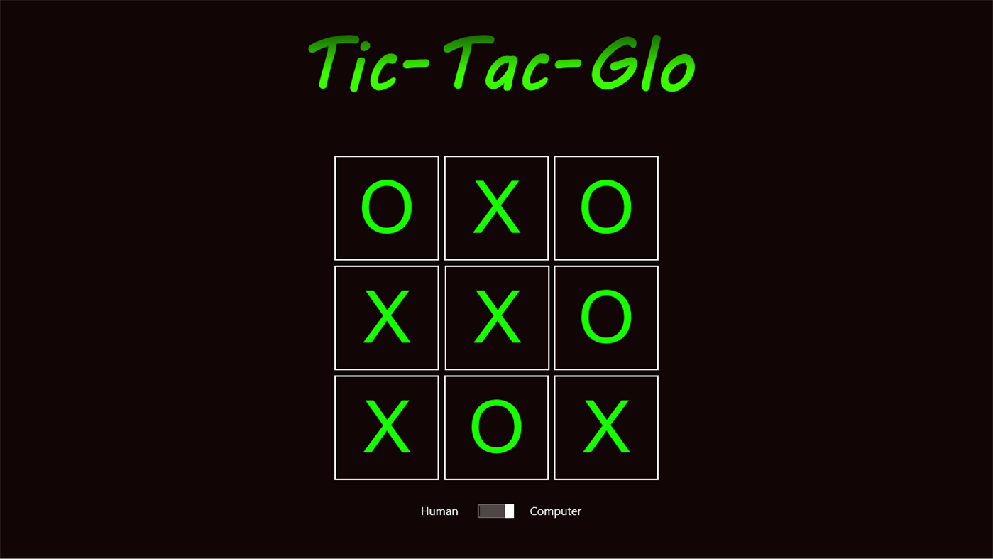 #4. Tic-Tac-Glo (Windows) Bởi: MrSmiles