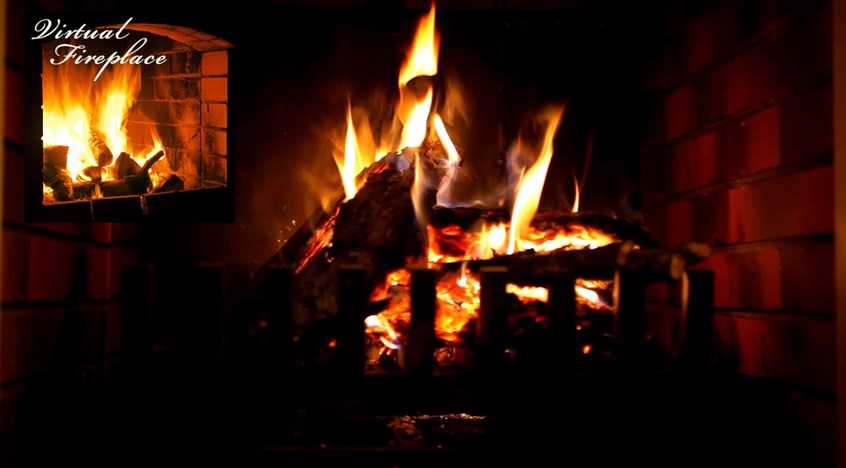 Fireplace Gif Full Screen